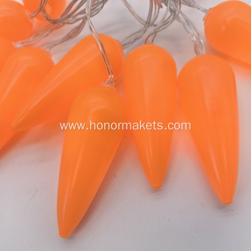 10PCS Carrots String Lights